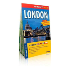 Expressmap London térkép fóliás Expressmap London belváros térkép, zsebtérkép térkép