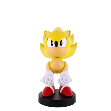 EXQUISITE GAMING Cable Guys - SEGA - Super Sonic játékfigura