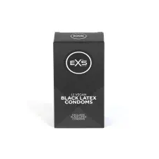 EXS Black - latex óvszer - fekete  Kiszerelés: 100 db (5027701002947) óvszer