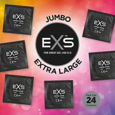 EXS Jumbo extra méretű óvszer (24 db) óvszer