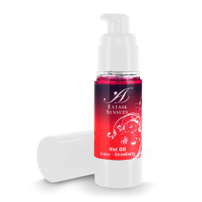 Extase Sensuel - melegítő masszázsolaj - eper (30ml) masszázskrémek, masszázsolajok