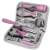 Extol ATX Toolbox 23ks, rózsaszín