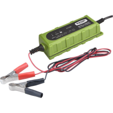 Extol Craft akkutöltő, autós, mikroprocesszoros, intelligens; 1 Amp, DC 12V/6V, 417301 autós kellék