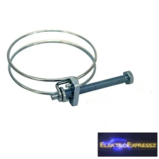 Extol Dupla drótbilincs, DWC, 84-90mm, állítható, 3"-os csőhöz barkácsolás, csiszolás, rögzítés