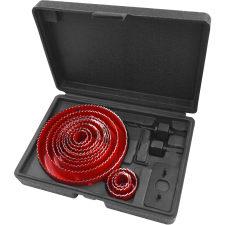 EXTOL PREMIUM 8801605 körkivágó készlet, 19-127 mm (8801605) szerszám kiegészítő