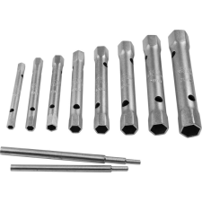Extol PREMIUM csőkulcs készlet 10db-os (8 csőkulcs + 2 hajtóvas) 6-22mm 8816370 szerszám kiegészítő