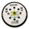 Extol Prémium tartalék gumi talp 8865038 rotációs csiszológéphez, 6"/150mm, 8 db lyuk, tépőzáras, max. 12.000/perc, vastagság: 10mm