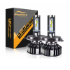  EXTRA Erős 2db LED Autó izzó H1 H3 H7 H4/9003/HB2 fényszóró 12V Heyword H7