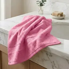  Extra puha törölköző 1 db 70x140 cm Rózsaszín EPTSZ-07-1 lakástextília