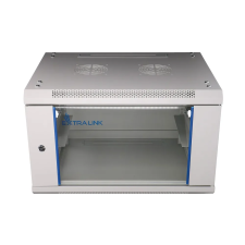 ExtraLink 19" Fali rack szekrény 6U 600x450mm - Szürke (EX.8550) asztali számítógép kellék