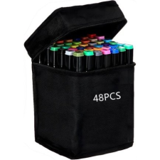 ExtraLink Alkoholos Markerkészlet, 48 Szín, Kétvégű (MARKERY 48SZT) filctoll, marker