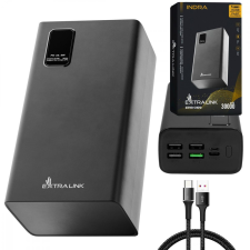 ExtraLink EPB-069 30000mAh Black | Powerbank | Power bank, Fast Charging, USB-C power bank