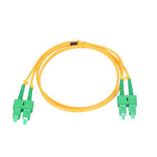 ExtraLink EX.1490 optikai patch kábel SC/APC Duplex 2m - Sárga (EX.1490) kábel és adapter