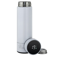 ExtraLink Smart Travel Mug LED 500ml Termosz - Fehér termosz