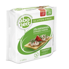  Extrudált kenyér ABONETT gluténmentes zöldségekkel 100g reform élelmiszer