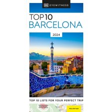 Eyewitness Travel Guide Barcelona útikönyv Top 10 DK Eyewitness Guide, angol 2024 utazás
