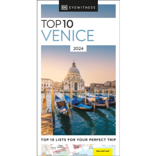 Eyewitness Travel Guide Velence útikönyv Venice Top 10 DK Eyewitness Guide, angol 2023 utazás