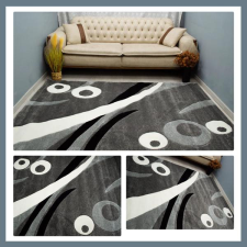  Eylül Szürke-Fekete Modern 160x220 Szőnyeg 01205D-SIYAH-GRI-160220 lakástextília