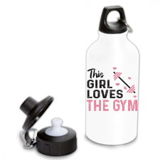 Ez a csajszi imádja a GYM - Fémkulacs kulacs, kulacstartó