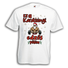  Ez a karácsonyi edzős pólóm - Karácsonyi Férfi Póló férfi póló