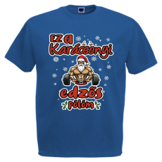  Ez a karácsonyi edzős pólóm - Karácsonyi Férfi Póló