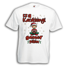  Ez a karácsonyi gamer pólóm - Karácsonyi Férfi Póló