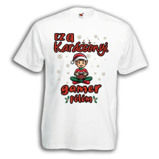  Ez a karácsonyi gamer pólóm - Karácsonyi Férfi Póló