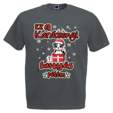  Ez a karácsonyi kutyás pólóm - Karácsonyi Férfi Póló férfi póló