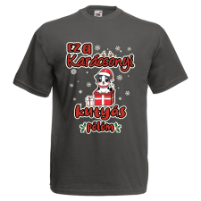  Ez a karácsonyi kutyás pólóm - Karácsonyi Férfi Póló férfi póló