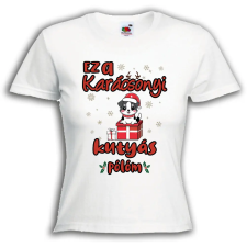  Ez a karácsonyi kutyás pólóm - Karácsonyi Női Póló női póló