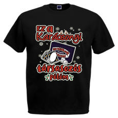  Ez a karácsonyi társasozós pólóm - Karácsonyi Férfi Póló