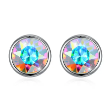  Ezüst Fülbevaló Színjátszós Swarovski® Kristállyal fülbevaló