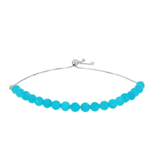 Ezüst Karkötő Paraiba Kvarccal, Y62583 karkötő