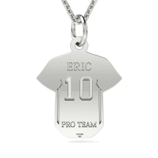  Ezüst medál nyaklánc Futballmez nyaklánc