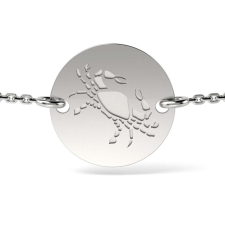  Ezüst Rák Karkötő - 925 Sterling Ezüst karkötő