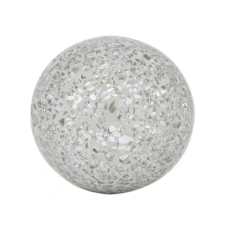  Ezüst színű mozaik gömb dekoráció