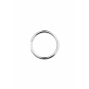  Ezüst Színű S925 Ezüst Karika Orr/Fül Piercing - 8 mm