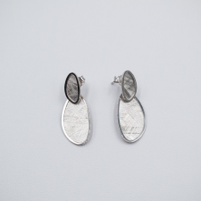  Ezüst Toscana matt karcmintás fülbevaló fülbevaló