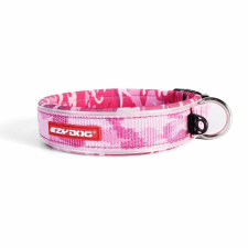 EZYDOG Neo Classic nyakörv L pink terepmintás nyakörv, póráz, hám kutyáknak