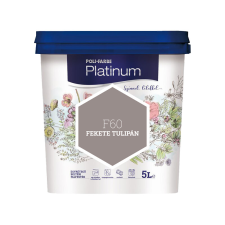 F60 FEKETE TULIPÁN - PLATINUM EGYRÉTEGŰ BELTÉRI FALFESTÉK POLI-FARBE fal- és homlokzatfesték
