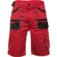 F&F FF Carl Be-01-009 Munkás Rövidnadrág Piros/Fekete munkaruha