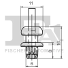 FA1 Patent, dísz-/védőléc 21-20013.5