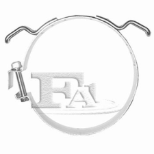 FA1 Tartó, hangtompító FA1 554-901 kipufogó alkatrész