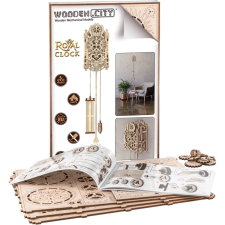 Fa 3D puzzle Királyi óra puzzle, kirakós