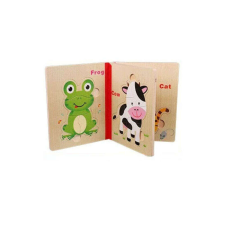  Fa baba könyv - bébi kirakóval - farm puzzle, kirakós