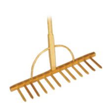 Fa begyűjtő gereblye (11844) gereblye, lombseprű