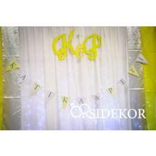  Fa betűk - monogram dekorációs kellék