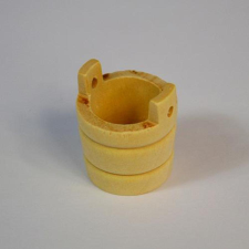  Fa dézsa, mérete: 25x25 mm dekorációs kellék