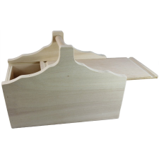 Fa doboz, szerszámos láda 30cm x 17cm x 20cm dekorálható tárgy
