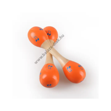  Fa dupla maracas 15x5 cm játékhangszer